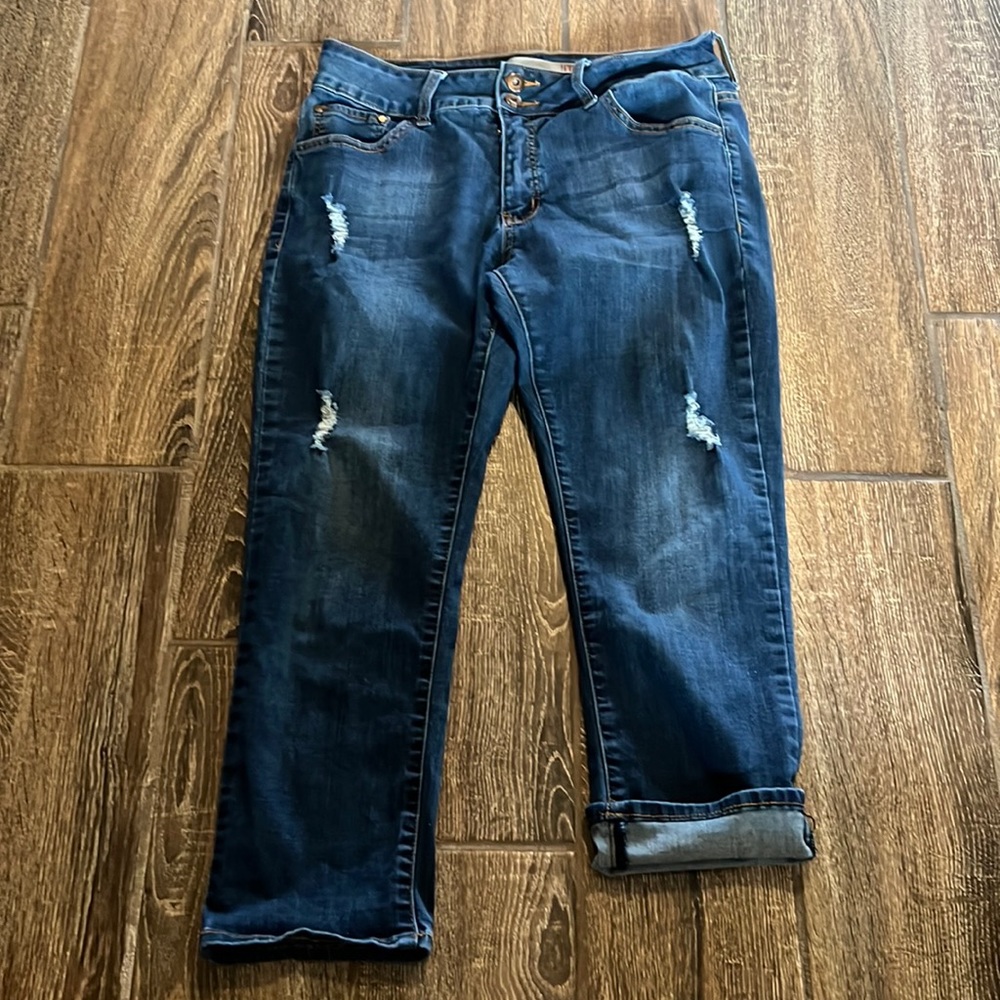 Skinny crop jeans